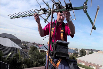 digital tv antenna alignment and installation in birmingham alabama